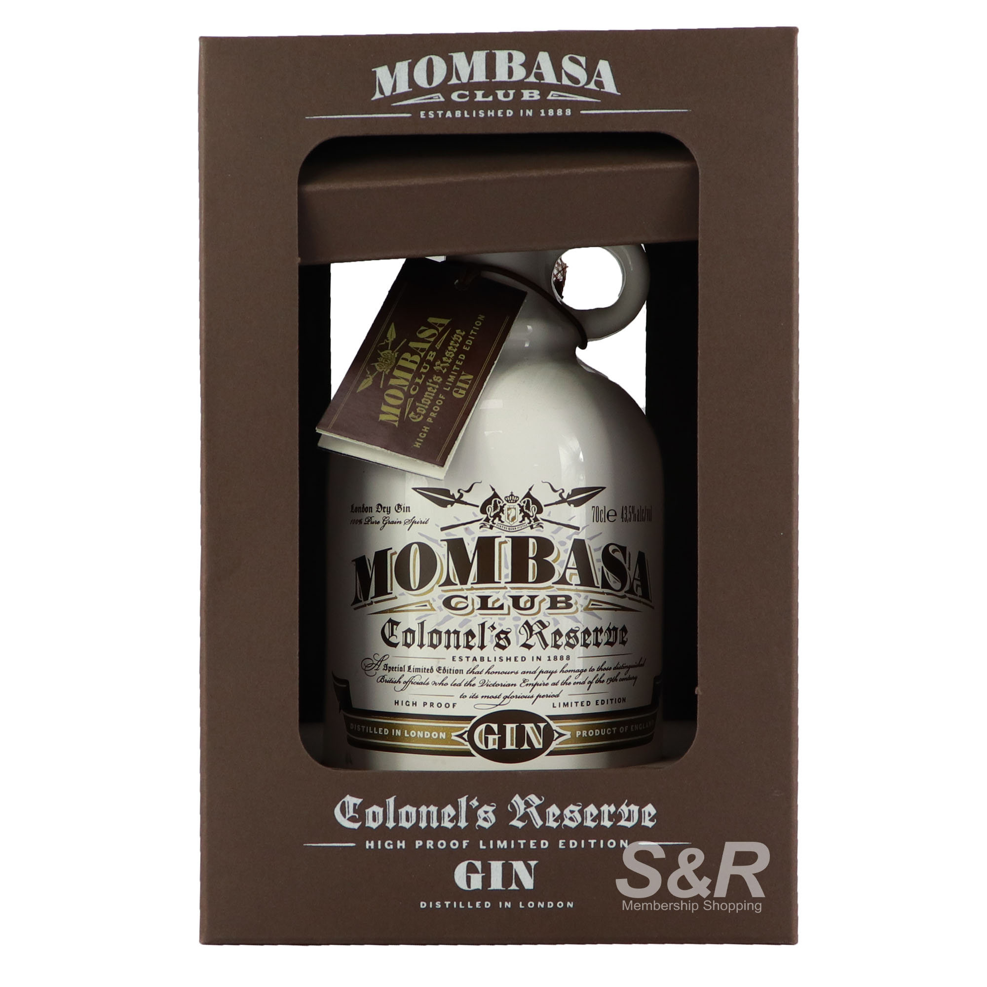 Mombasa Club Colonel’s Reserve Gin 700mL Mombasa Club Colonel’s Reserve Gin 700mL
